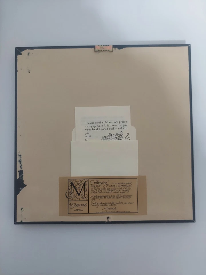 SHOE AND HANDBAG DIVA 9"x 9" Framed Art BY MPRESSIONS Signed, Numbered, Ltd Ed.  - Image 4 of 4