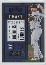 2020 Panini Contenders Draft Ticket Blue 11/149 Gleyber Torres #17 o7m