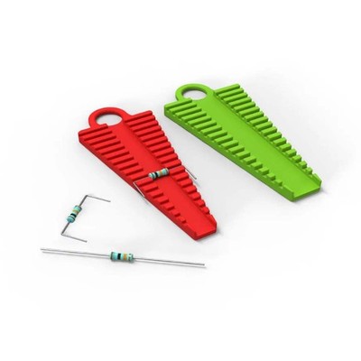 Electronic Repair Lead Bender, Resistor Shaping Tool Hobbyist Electronics Work