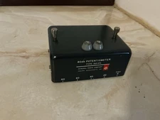 VTG. 80DB POTENTIOMER 1521-P3  & CHART PAPER FOR USE IN GENERAL RADIO  1521-A