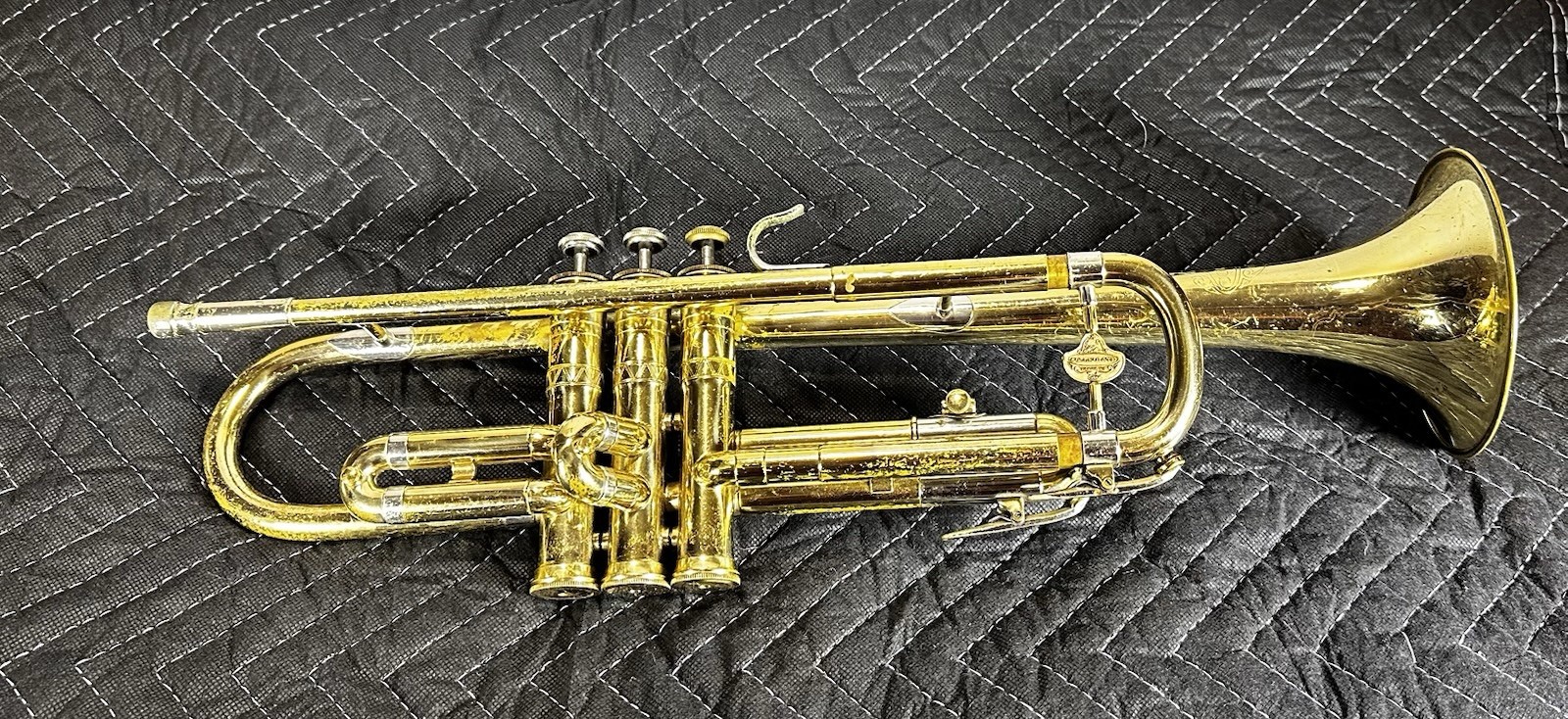 Vintage 1966 Holton Collegiate Trumpet With Original Case NICE FREE SHIPPING