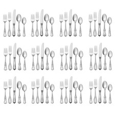 Wallace Hotel Luxe 18/10 Stainless Steel 77pc. Flatware Set (Service for Twelve)