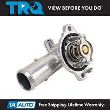 TRQ Thermostat with Housing Assembly For 11-18 Durango Grand Cherokee Wrangler