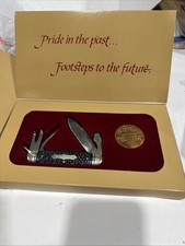 New York Knife Co Scout Knife NIB! Diamond Junilee Scout Knife New Old Stock