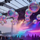 Yescom 32" Big Shinny Inflatable Mirror Ball Reusable Wedding Event Iridescent — photo 3