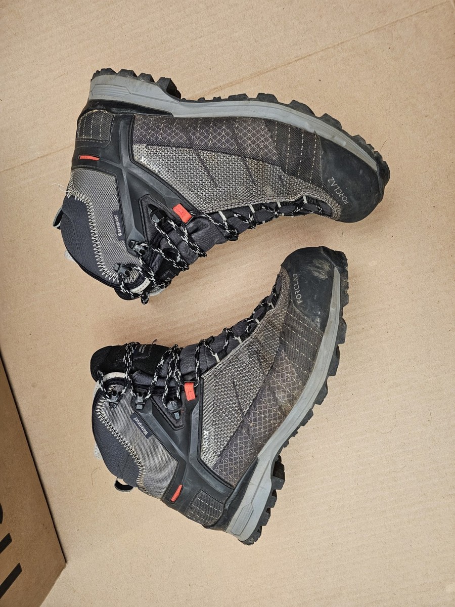 Forclaz Trek 500 Matryx Shoes Gray Boots Women's Size 9.5 Hiking