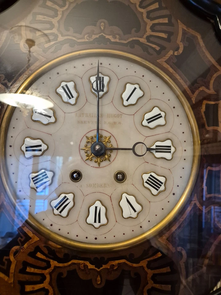 Antico orologio a pendolo "Occhio di Bue" - Immagine 2 di 4