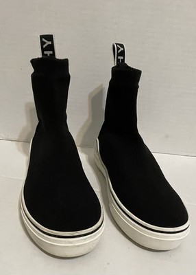 Givenchy George V High Sock Sneakers Black - Women's Size EU 39 US Size 8