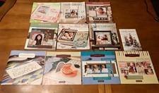 Vintage CTMH Close To My Heart 6 Idea Books Lot, 2009-2013, plus extras