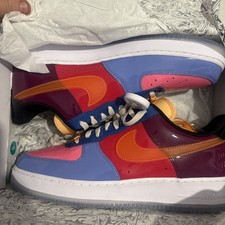 Brand new Nike Air Force 1 X Undefeated Multicoloured Trainers-UK Size 13