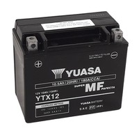 Batterie Yuasa YTX12 Agm 12V 10AH Kawasaki ER-6F 650 2006 2007 2008 2009 2010