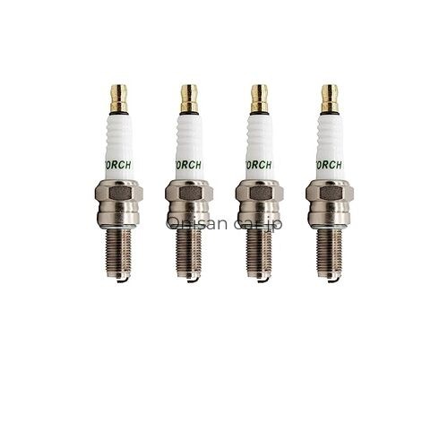4 TORCH B8RC Spark Plugs Replace NGK 1275 CR8E Spark Plugs Champion U24ESR-N