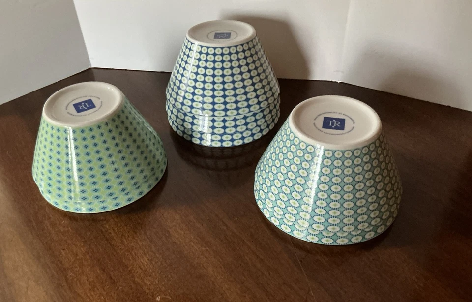 7 cuencos de porcelana Trish Richman Foto 2 de 4