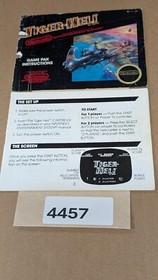 Tiger-Heli - Nintendo NES- Manual Only **NO GAME! *Damaged*