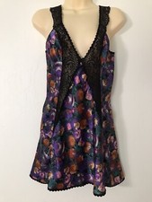 Vintage Slip Dress Women Size Is Medium Floral