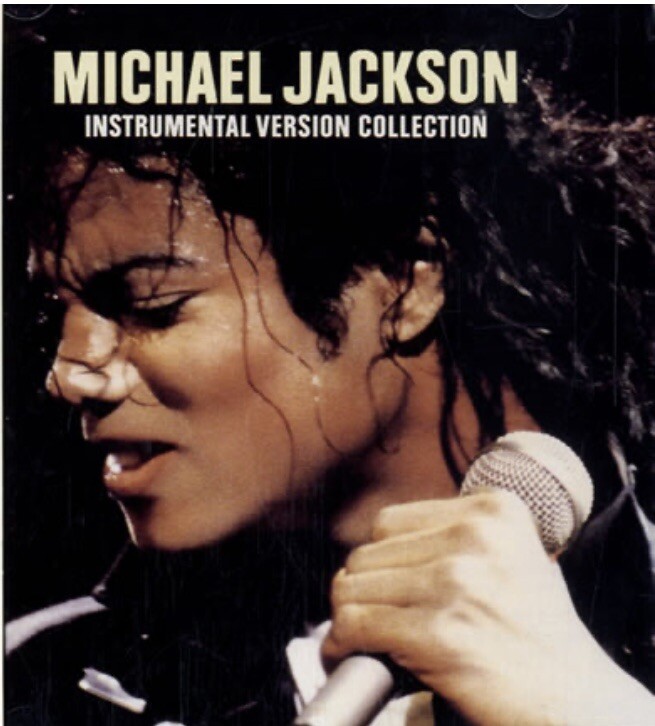 Michael Jackson Instrumental Version Collection Japan LIMITED CD