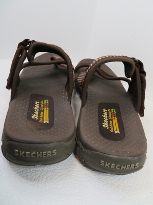 Skechers Women 8 Brown Outdoor Lifestyle Sandal Toe Loop  display picture 1