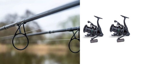 2 X Sonik HeroX 12ft 3.5LB Carp Rods + 2 X HeroX 8000 Reels Hero X - Picture 2 of 3