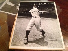 TOMMY HENRICH 1937 ROOKIE NEW YORK YANKEES MLB BASEBALL PHOTO GIANTS JETS KNICKS