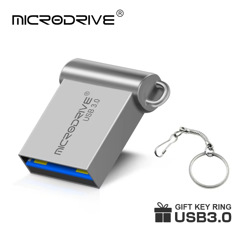 USB Flash Drive High Speed 3.0 Mini Flash Pendrive 128GB 64GB 32GB 16GB Cle USB-image