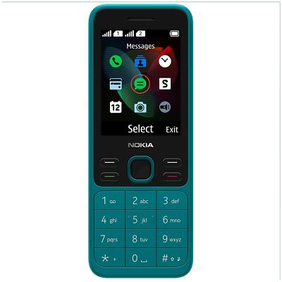Nokia 150 Dual Sim 2020 Cyan4 MB RAM|4MB ROM Expandable Upto 32GB Unlocked