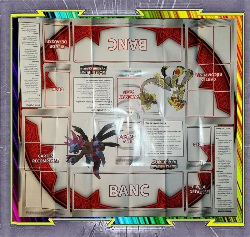 Tapis de Jeu - Playmat - Pokemon : Trioxhydre Et Ekaïser - SL04 - Photo 1/1