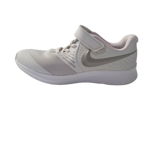Nike Star Runner 2 Kids Running Shoes White Girls Size 3Y (22cm) UK2.5 - Picture 7 of 10