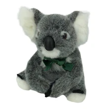 Australian Grey Koala Plush Zoo Australia Wildlife Nature Uniring Stuffed Animal