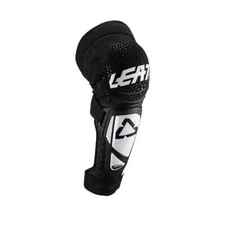 Leatt - 3DF Hybrid EXT Knee Shin Guard - White/Black - Size Large/XL -5019400741
