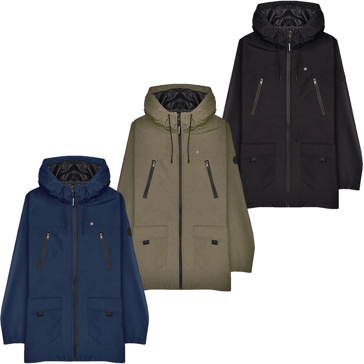 Lambretta Mens Terrace Retro Warm Winter Hooded Fashion Jacket