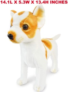 lifelike stuffed chihuahua