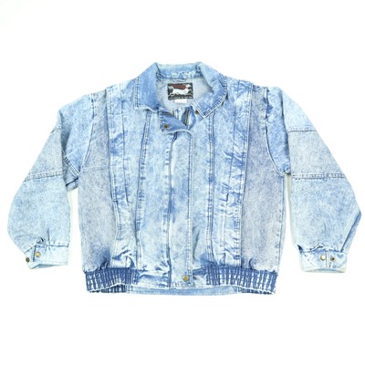 faded blue jean jacket