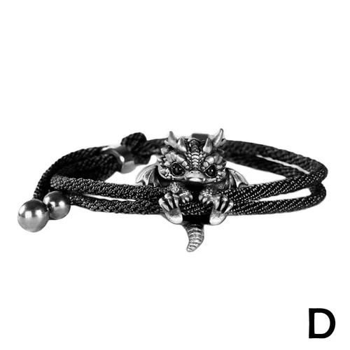 Handgefertigtes buntes geflochtenes Seil Drachen Armband Männer Frauen Geschenke Schmuck 2025 - Bild 20 von 26
