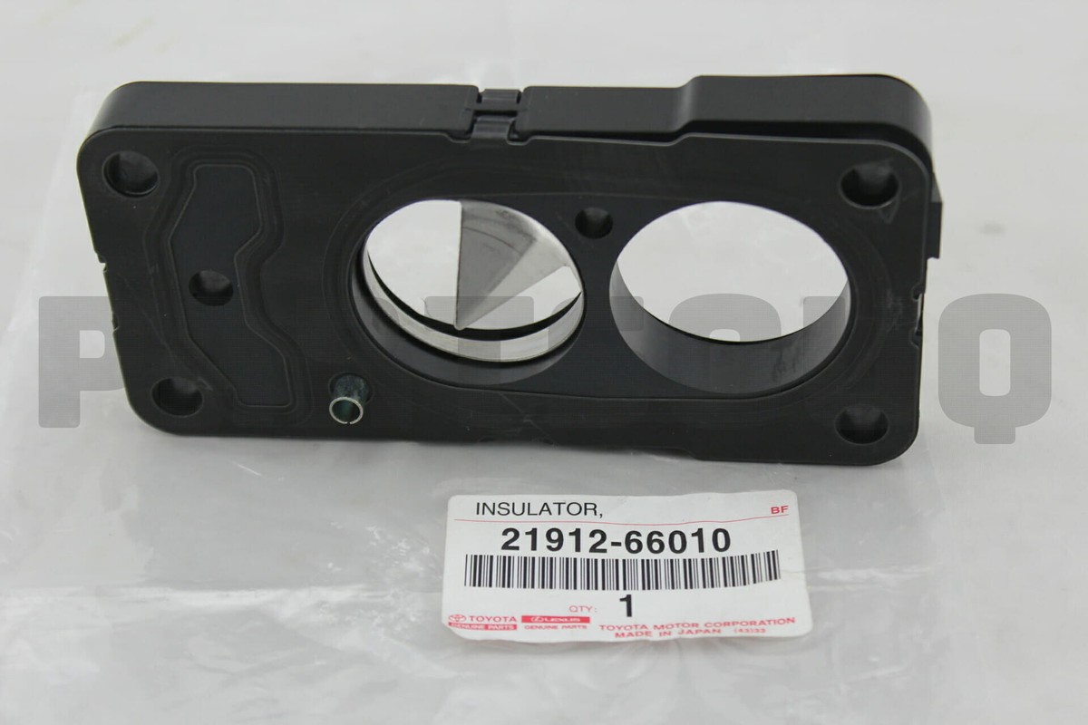 2191266010 Genuine Toyota INSULATOR, CARBURETOR HEAT 21912-66010