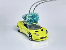 Custom 2008 Lotus Evora Christmas Tree Ornament Diecast Sports Car Hand Made