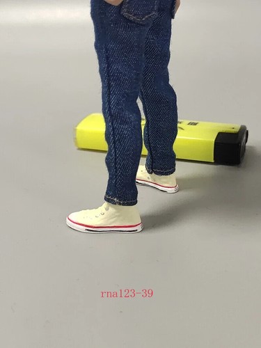 1/12 Scale Men Shoes casual Sneakers PEG BASE for 6'' Male PH SHF Action Figure - Picture 6 of 14