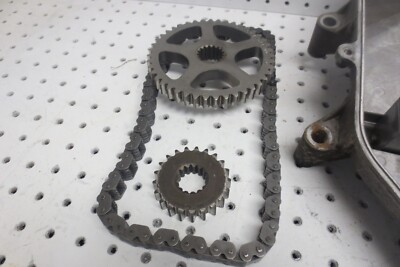 2002 Ski Doo MXZ 500F ZX Chassis Gearcase Chaincase Chain Gears