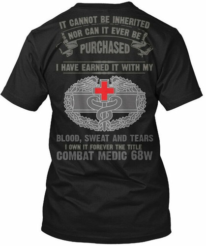 Combat Medic 68w Title - It Cannot Be 