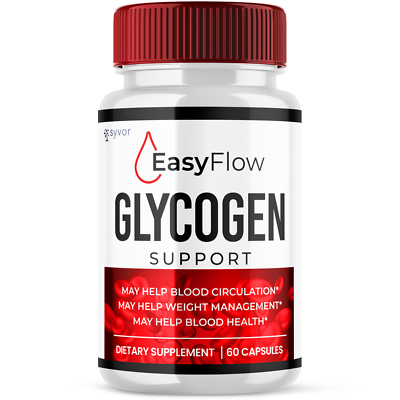 #ad #ad 1 Pack Easy Flow Glycogen Blood Sugar Health Support Formula 60 Capsules $19.95