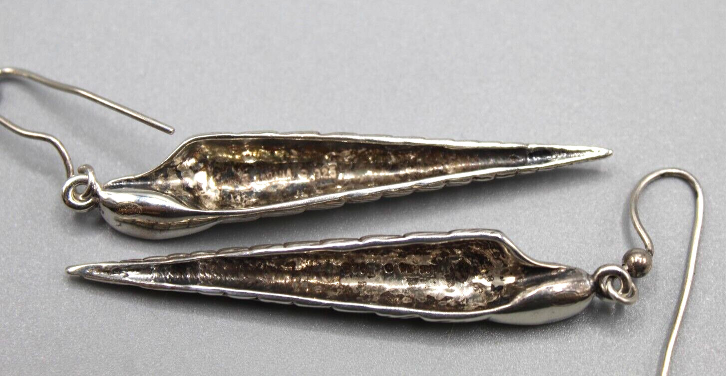 Kabana SterlingSilver 925 Dangle Shell Earrings *… - image 7