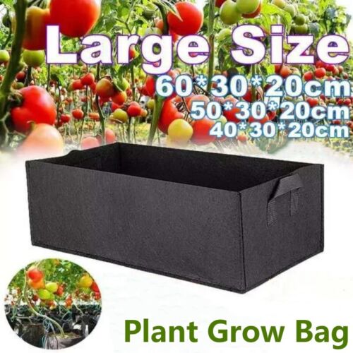 Planting Grow Bag Fabric Raised Flower Bed Garden Vegetable Planter Large USA