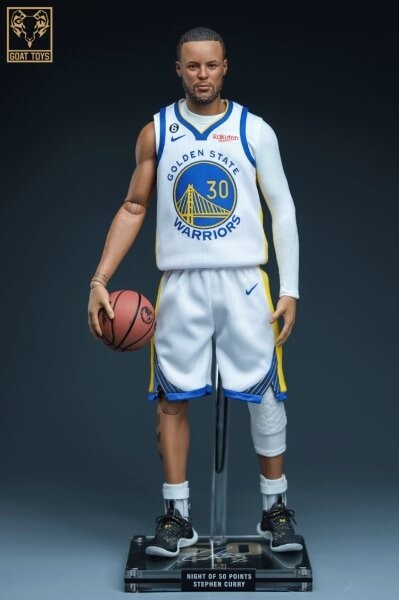 GoatToys Stephen Curry 1/6 Action Figure Limited Edition of 100