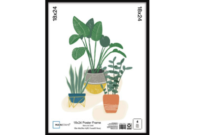 Mainstays 18x24 Basic Poster Frame, Black Free shipping