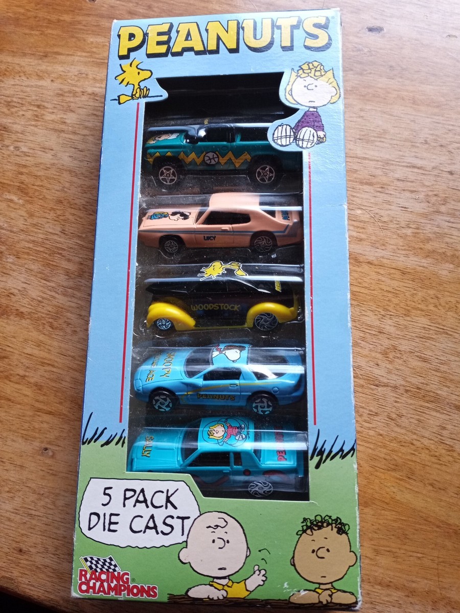 RCERTL製 ピーナッツスヌーピーレーシングチャンピオンズ 5P ダイキャスト RCERTL製 ピーナッツスヌーピーレーシングチャンピオンズ 5P ダイ