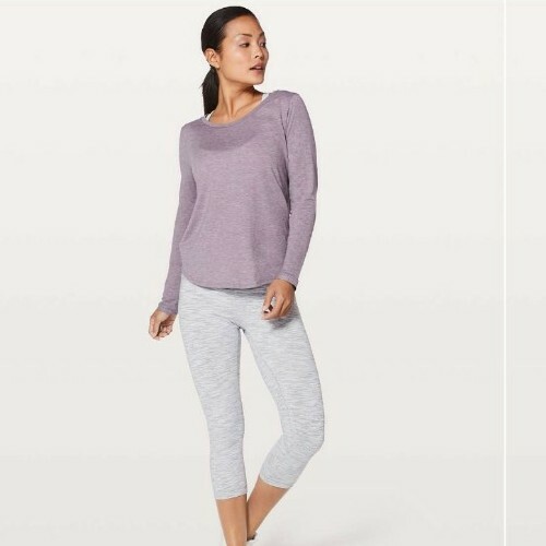Long Sleeve Heathered Dusty Dawn 