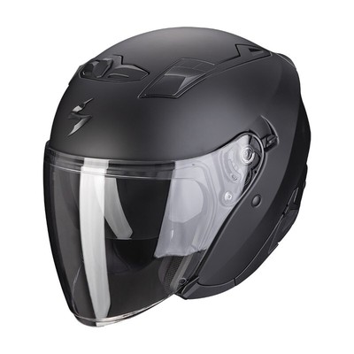 Scorpion EXO 230 Jethelm mit Visier und Sonnenblende Mattschwarz S