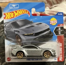 2025 Hot Wheels FORD MUSTANG GTD SHORT CARD