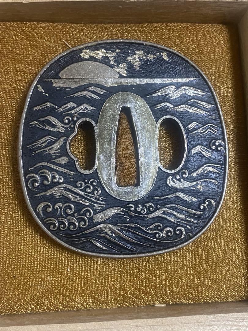 重めの鍔 Heavy tsuba for training 377g 重めの鍔 Heavy tsuba for training 377g 重めの鍔 Heavy tsuba for