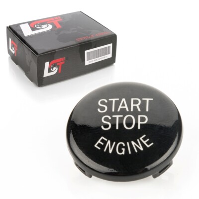 Startknopf Start Stop Knopf schwarz für BMW 3er E90 E91 E92 E93 5er E60 E61 Z4