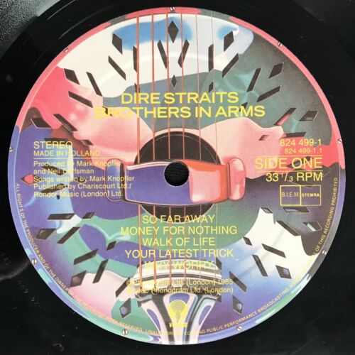 DIRE STRAITS - BROTHERS IN ARMS vinyl LP superb NM - Bild 3 von 6